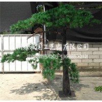 办公楼装饰仿真大型绿松树 别墅大厅人造松树 田园风松树