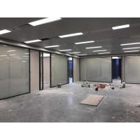 安格美增双玻夹层百叶不锈钢钢化玻璃办公隔断专用