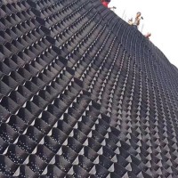 现代新型土工材料100-800绿化蜂巢土工格室