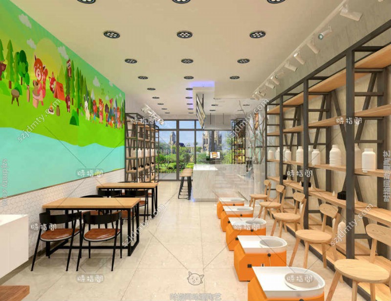 时指间陶艺，陶艺店，开陶艺店，加盟陶艺店，陶艺店装修，DIY陶艺店 (12)_meitu_4