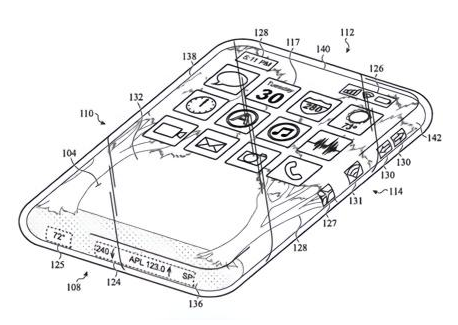 全玻璃iPhone外壳 苹果专利全玻璃iPhone外壳电子设备（图片）