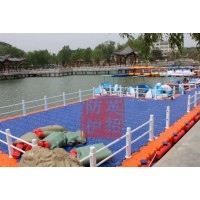 上海浮筒租赁 水上舞台移动码头平台出租 摩托艇浮台码头租赁