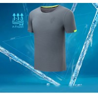 高端马拉松款圆领速干衣T恤定制，速干体恤，坯衫客