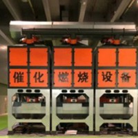 化工行业挥发性废气处理催化燃烧环保设备治理工程