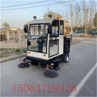 新能源自动扫地车 小型驾驶式吸尘洒水电动扫地车