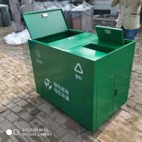 邮局快递旧物回收箱 废弃物分类回收箱