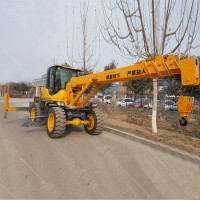 厂家供应装载式越野行车吊 铲车改装吊车 8吨液压行走越野吊车