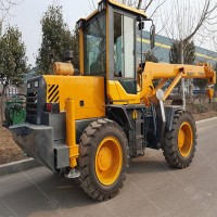 8吨自行走越野吊车  多功能越野吊 装载机轮胎式越野吊车