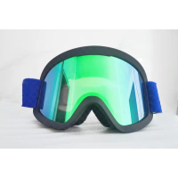 正东滑雪护目镜双层防雾大球面可卡近视圈增晰全框抗冲击滑雪镜