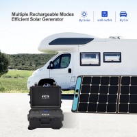 MoveTo 便携式拉杆箱太阳能发电系统 5000W